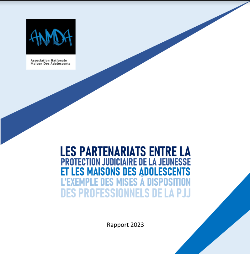 Rapport 2023 partenariat PJJ et MDA